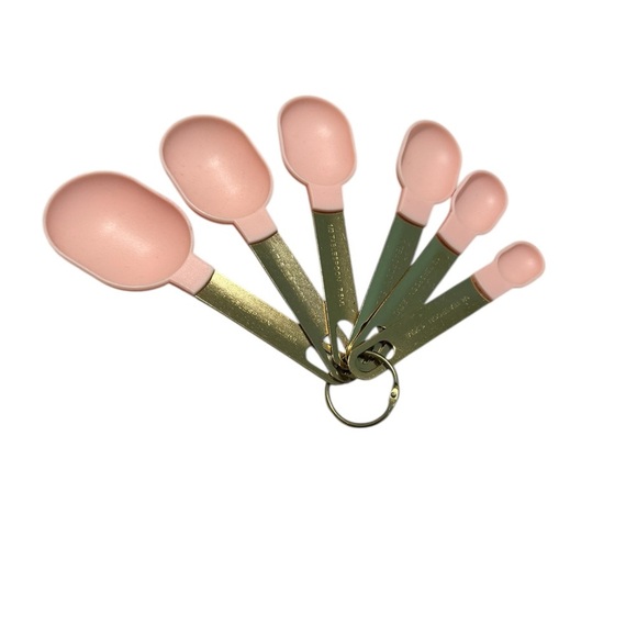 Pink and Gold Measuring Cups and Spoons Set New without tags - Picture 7 of 7